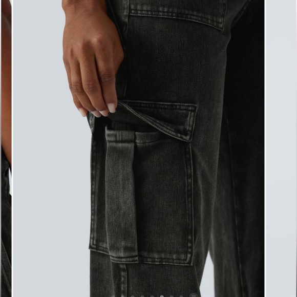 HALARA Black Cargo Pants - Picture 13 of 15